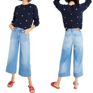 MADEWELL Wide Leg Crop Jeans #L4141